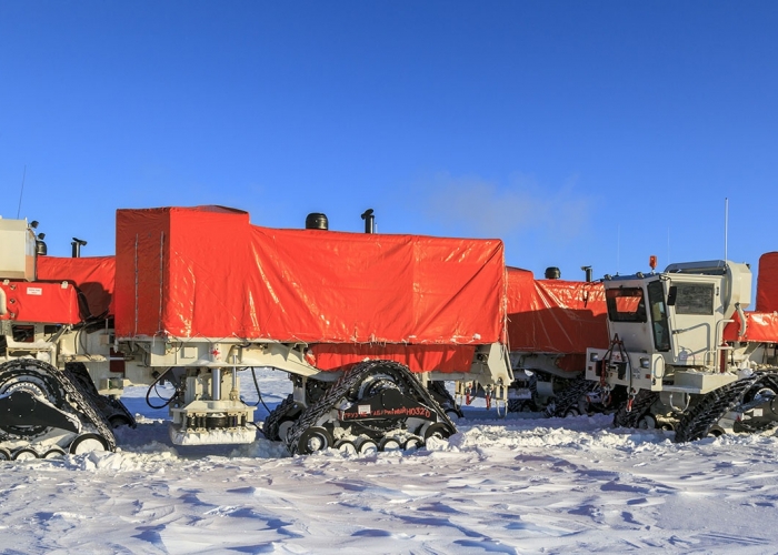 超低溫環(huán)境橡膠履帶